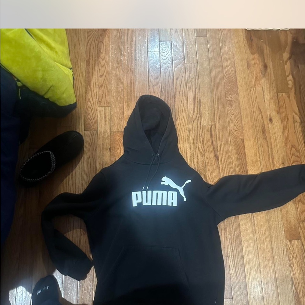 Puma Men's Black Hoodie